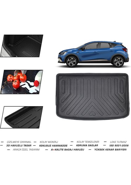 Renault Captur Üst Bagaj 2025 Model Bagaj Havuzu fiyatları