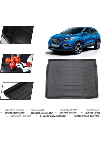 Renault Kadjar 2019 Model Bagaj Havuzu fiyatları