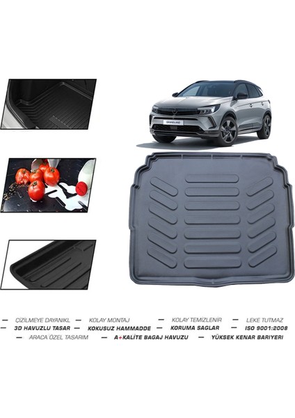 Opel Grandland Alt Bagaj 2021 Model Bagaj Havuzu