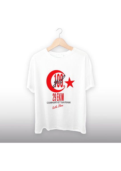 29 Ekim Temalı Unisex Tişört (100. Yıl)