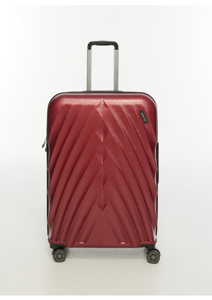 Nasa U.s Bordo Çekçekli Sert Valiz Oyster Orta