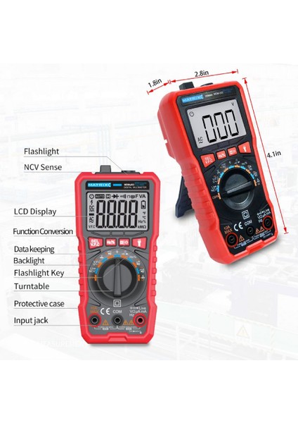 MDM-203 Dijital Trms Multimetre