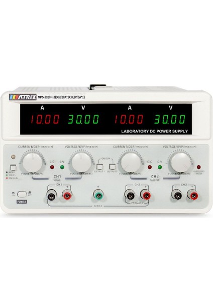 MPS-3010H-3 Ayarlı Dc Güç Kaynağı (30V-10A) (Çift Kanal)