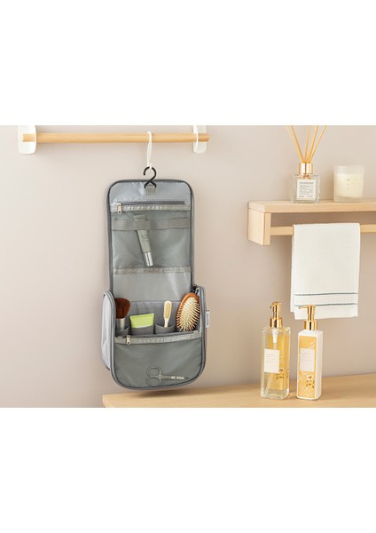 English Home Chloe Organizer 21 x 20 x 8 cm Gri