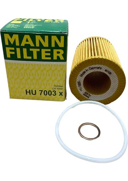 Mann Filter Bmw | F20/F21/F30/F31 Benzinli Yağ Filtresi | 11 42 7 635 557 11 42 7 635 557/HU 7003 x