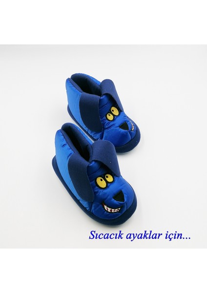 Çocuk Panduf Ev Botu Kışlık Yumuşak Unisex  Ev Terliği