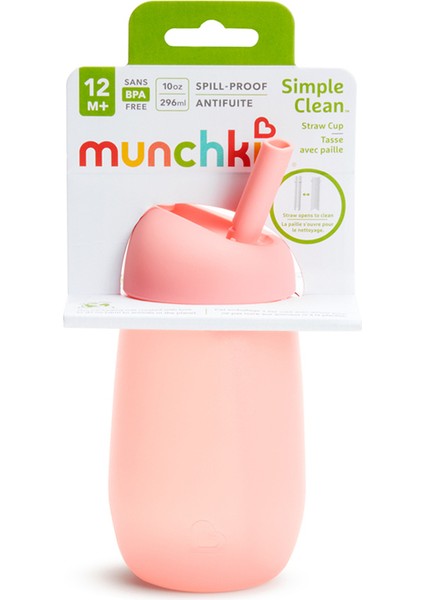 Simple Clean Pipetli Alıştırma Bardağı, 296ML, 12+ Ay