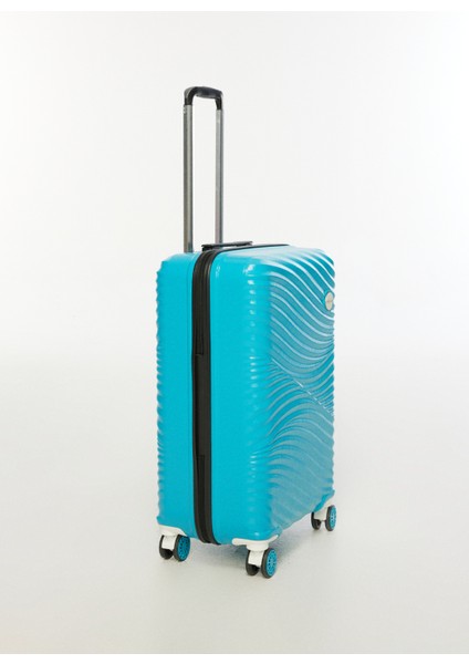 Nasa U.s Turkuaz Çekçekli Sert Valiz Sahara Orta fiyatları