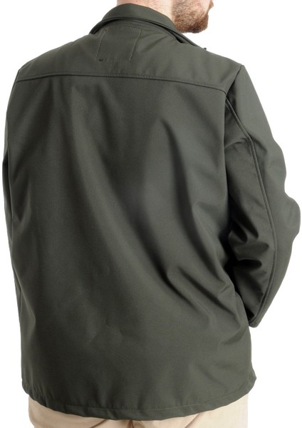 Büyük Beden Erkek Mont Basic Waterproof 21232 Haki