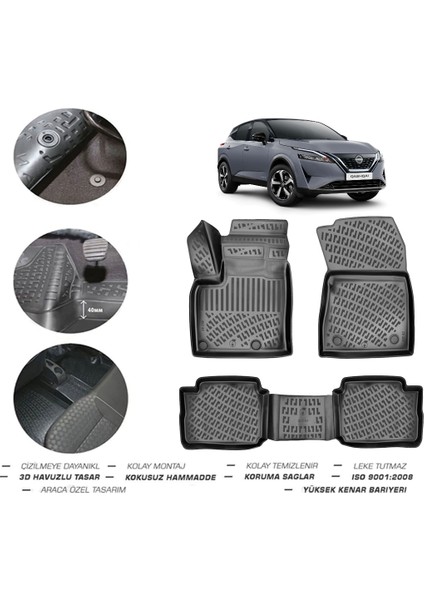 Nissan Qashqai E-Power 2023 Model 4d Paspas fiyatları