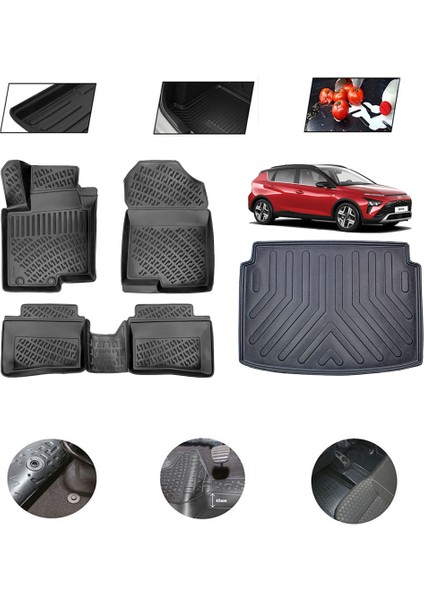 Hyundai Bayon 2025 Model 4d Bagaj Paspas Set