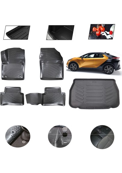 Toyota C-Hr 2025 Model 4d Bagaj Paspas Set
