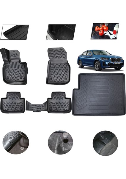 Bmw X4 2021 Model 4d Bagaj Paspas Set