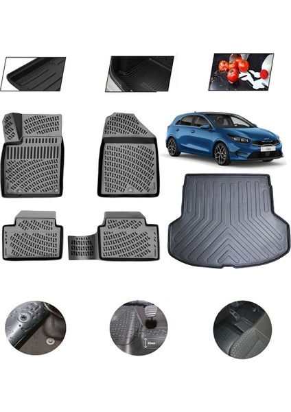 Kia Ceed Sw 2021 Model 4d Bagaj Paspas Set