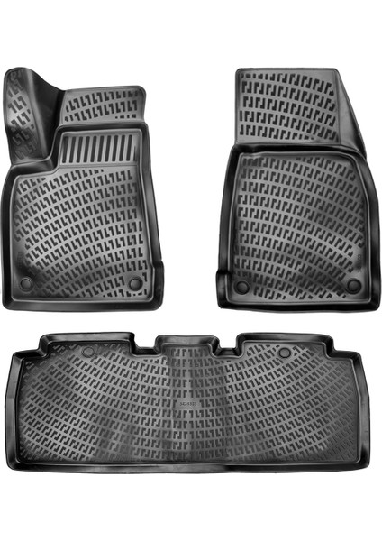 Tesla Model 4d x 5 Koltuklu 2018 Model 4d Bagaj Paspas Set