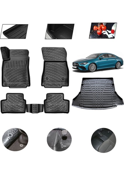 Mercedes Cla 2022 Model 4d Bagaj Paspas Set