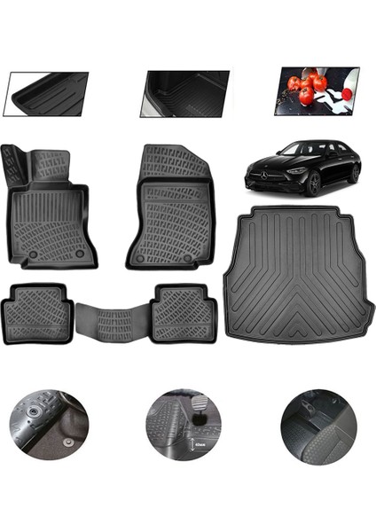 Mercedes C Serisi W206 2026 Model 4d Bagaj Paspas Set