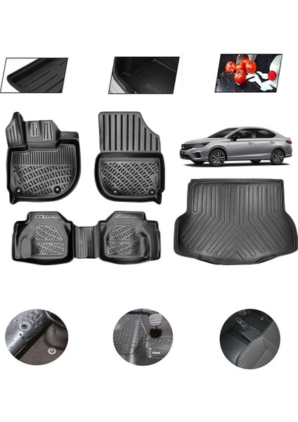 Honda City 2022 Model 4d Bagaj Paspas Set