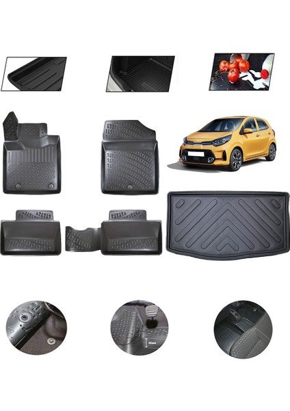 Kia Picanto 2024 Model 4d Bagaj Paspas Set
