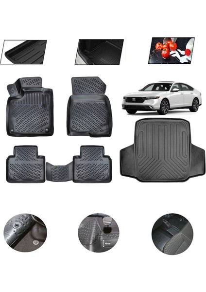 Honda Accord 2022 Model 4d Bagaj Paspas Set