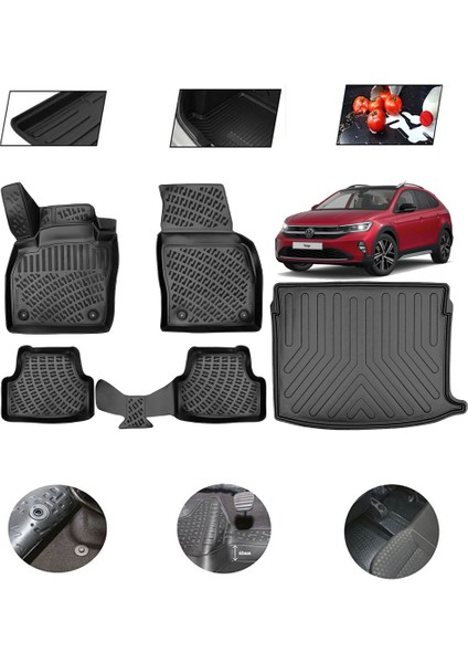 Volkswagen Taigo Üst 2024 Model 4d Bagaj Paspas Set