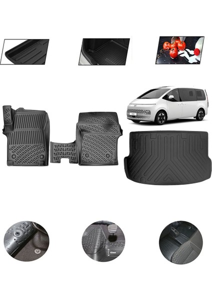 Hyundai Staria 2027 Model 4d Bagaj Paspas Set