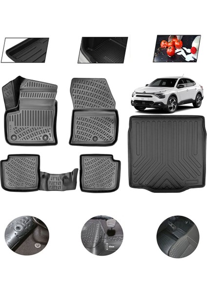 Citroen C4X (Elektrikli) 2025 Model 4d Bagaj Paspas Set