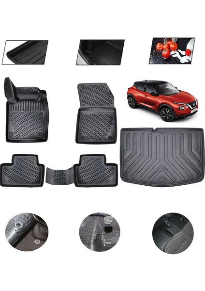 Nissan Juke 2020 Model 4d Bagaj Paspas Set
