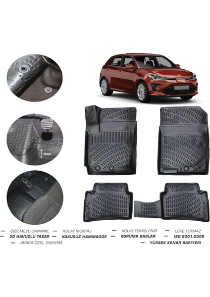 Kia Yeni Rio Hb 2022 Model 4d Paspas