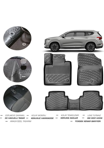 Hyundai Santa Fe Hibrit 2026 Model 4d Paspas