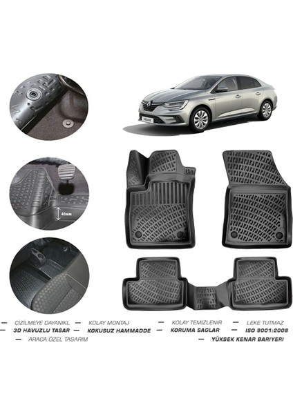 Renault Megane 4 Sedan 2018 Model 4d Paspas