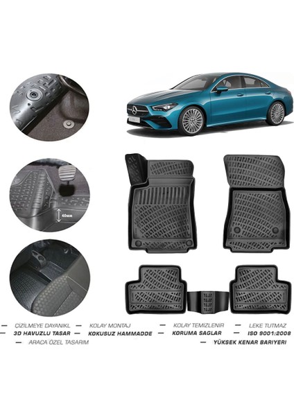 Mercedes Cla 2021 Model 4d Paspas