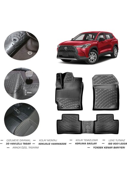 Toyota Corolla Cross 2022 Model 4d Paspas fiyatları