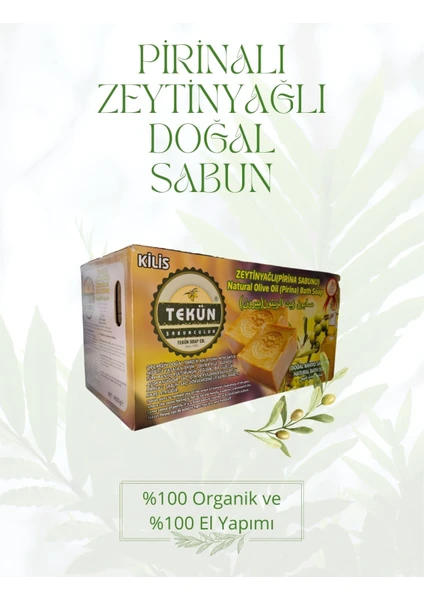 Tekün Sabun Tekün Organik Pirinalı Sabun 4800 gr