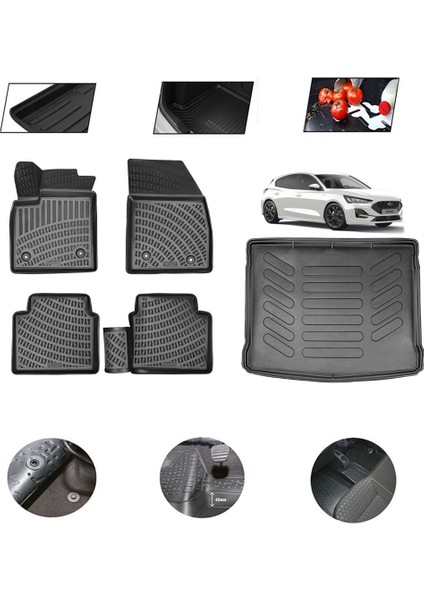 Ford Focus Hb Tamir Kitli 2019 Model 4d Bagaj Paspas Set