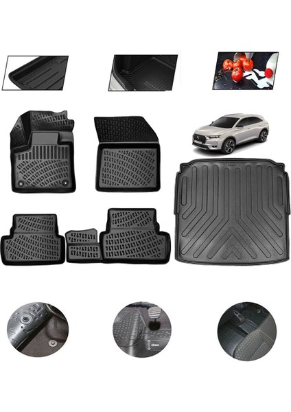 Ds 7 Crossback 2020 Model 4d Bagaj Paspas Set