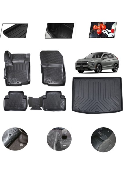 Mitsubishi Eclipse Cross 2020 Model 4d Bagaj Paspas Set