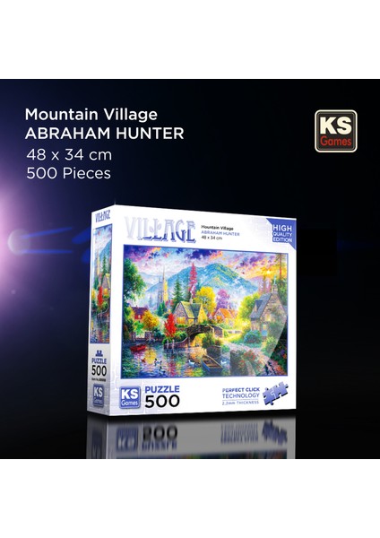 Mountain Village 500 Parça Puzzle