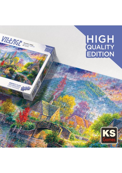 Mountain Village 500 Parça Puzzle