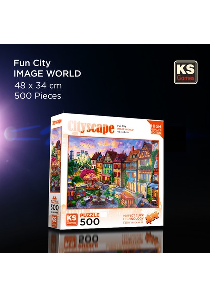 Fun City 500 Parça Puzzle