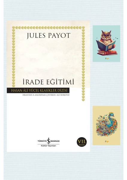 İrade Eğitimi - Jules Payot + Not Defterli Set