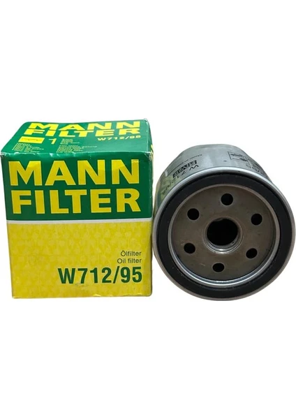 Mann Fılter Vw| Vag | Golf Vıı Polo V A3 Iıı Octavıa 1,2tsı/1,4tsı 12> Yağ Filtresi 04E 115 561-W712/95