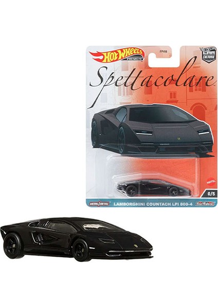 Premium Lamborghini Countach Lpı 800-4 Black Chase (1/64)