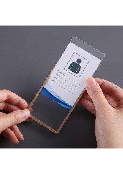 Mavi 1 Adet Alüminyum Alaşımlı Kartvizitlik Rozeti Çalışma Izni Çalışma Kartı Banka Kartvizitlik Kredi Kartı Kimlik Kartı (Yurt Dışından) indirimleri