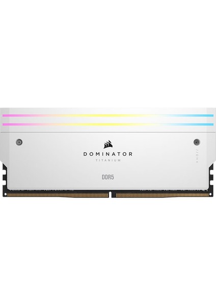 Dominator Titanium White RGB 32GB (2X16GB) 7200MHz DDR5 CL34 Ram CMP32GX5M2X7200C34W