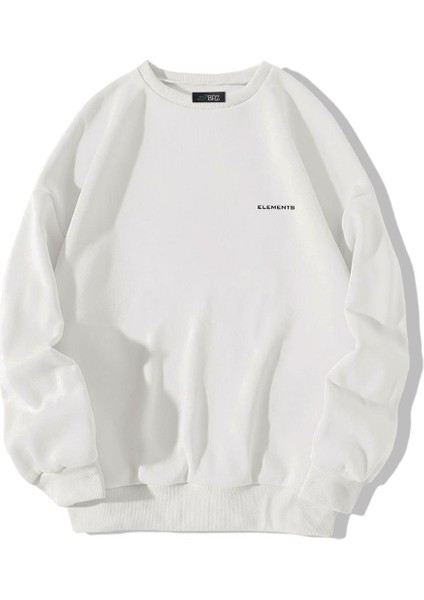 Brz Collection Unisex Oversize Basic Sweatshirt