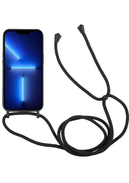 Iphone 13 Pro Telefon Kılıfı Için Koruyucu Kılıf 6.1 Inç Anti-Güz Sıvı Silikon Kart Yuvası Strap-Black (Yurt Dışından) fiyatları