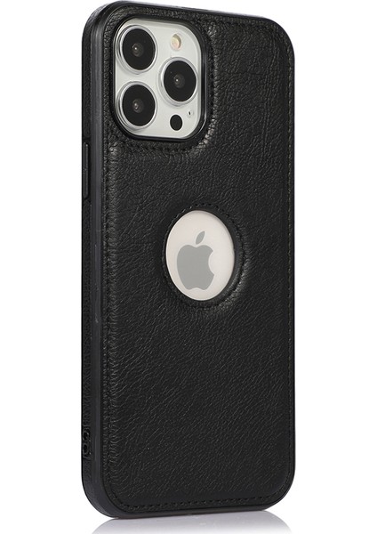 Iphone 13 Pro Max Telefon Kılıfı Logosu Telefon Kılıfını Görüntüle 6.7 Inç Koruyucu Ince Kılıf Yumuşak Tpu+Pu Telefon Kapak Black (Yurt Dışından) fiyatları