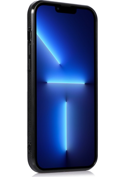 Iphone 13 Pro Max Telefon Kılıfı Logosu Telefon Kılıfını Görüntüle 6.7 Inç Koruyucu Ince Kılıf Yumuşak Tpu+Pu Telefon Kapak Black (Yurt Dışından) modelleri