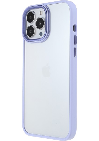 Iphone 13 Pro Telefon Kılıfı Kırmızı Dayanıklı Akrilik+Tpu Koruyucu Kapak Metal Kamera Lens Çerçevesi 6.1 Inç-Mor (Yurt Dışından) modelleri